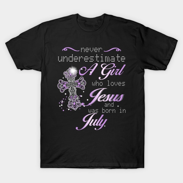 July Girl T-Shirt by xylalevans